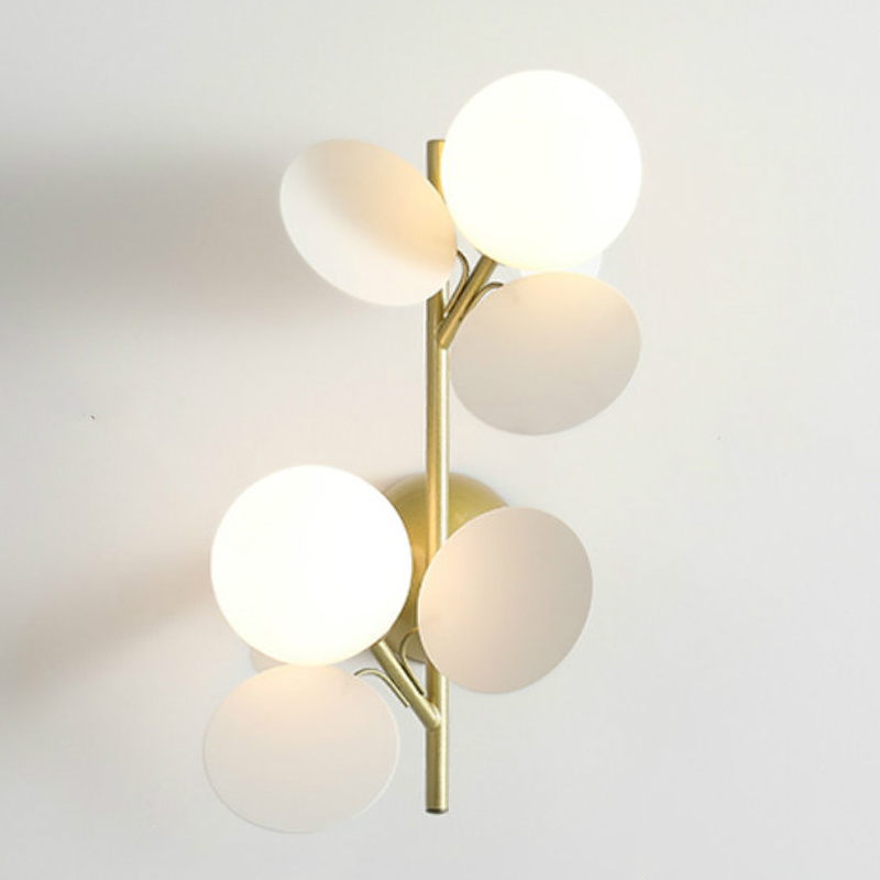 Бра MATISSE sconce double white Золотой Белый в Сочи | Loft Concept 