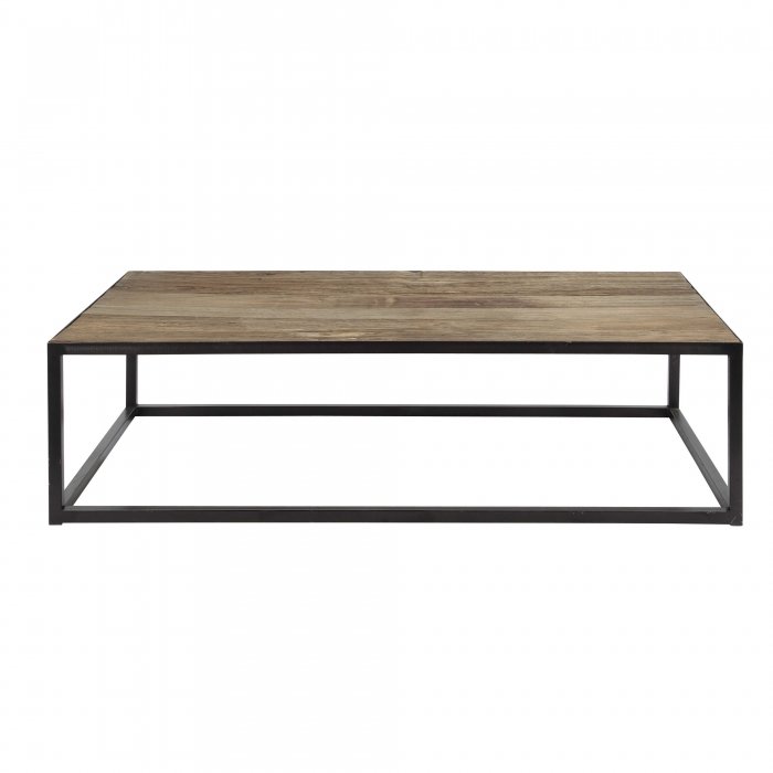 Стол Industrial Minimal Coffee Table 130 Черный в Сочи | Loft Concept 