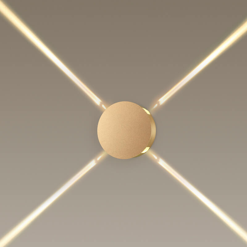 Спот Jedi Beam Sconce Circle gold Золотой в Сочи | Loft Concept 