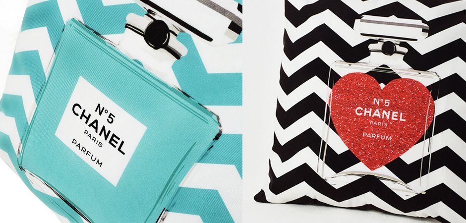 Декоративная подушка CHANEL № 5 - Loft-Concept в Сочи