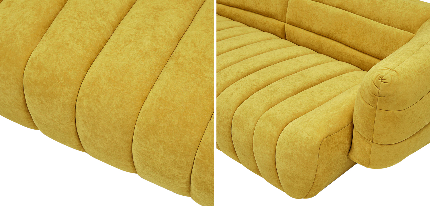 Диван Marigold Yellow Sofa - фото №1
