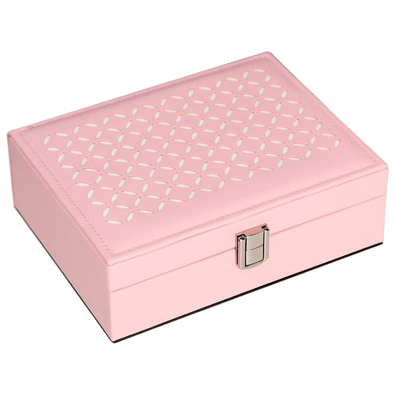 Шкатулка Varda Jewerly Organizer Box pink Розовый в Сочи | Loft Concept 