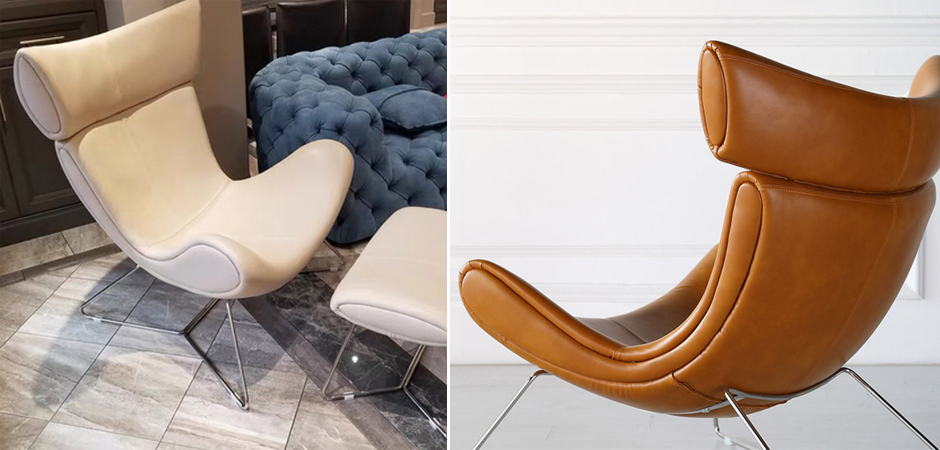 Кресло Имола Лаунж с оттоманкой - фото №3