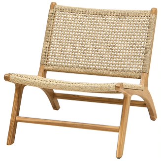 Кресло Wicker Rana lounge Chair Бежевый в Сочи | Loft Concept 