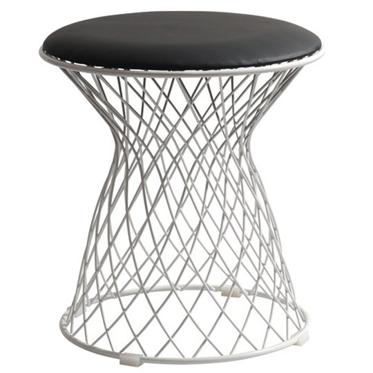 Табурет Wire Diamond Stool Красный Белый Черный в Сочи | Loft Concept 