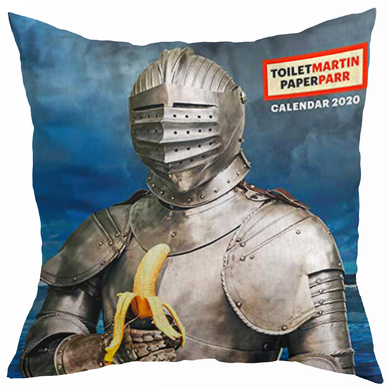 Декоративная подушка Seletti Cushion Knight Синий Серый Красный в Сочи | Loft Concept 