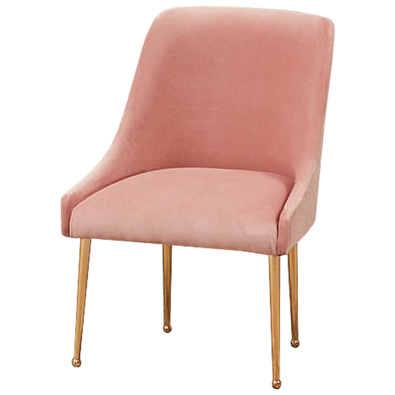 Стул Gormal Stool pink Розовый Золотой в Сочи | Loft Concept 