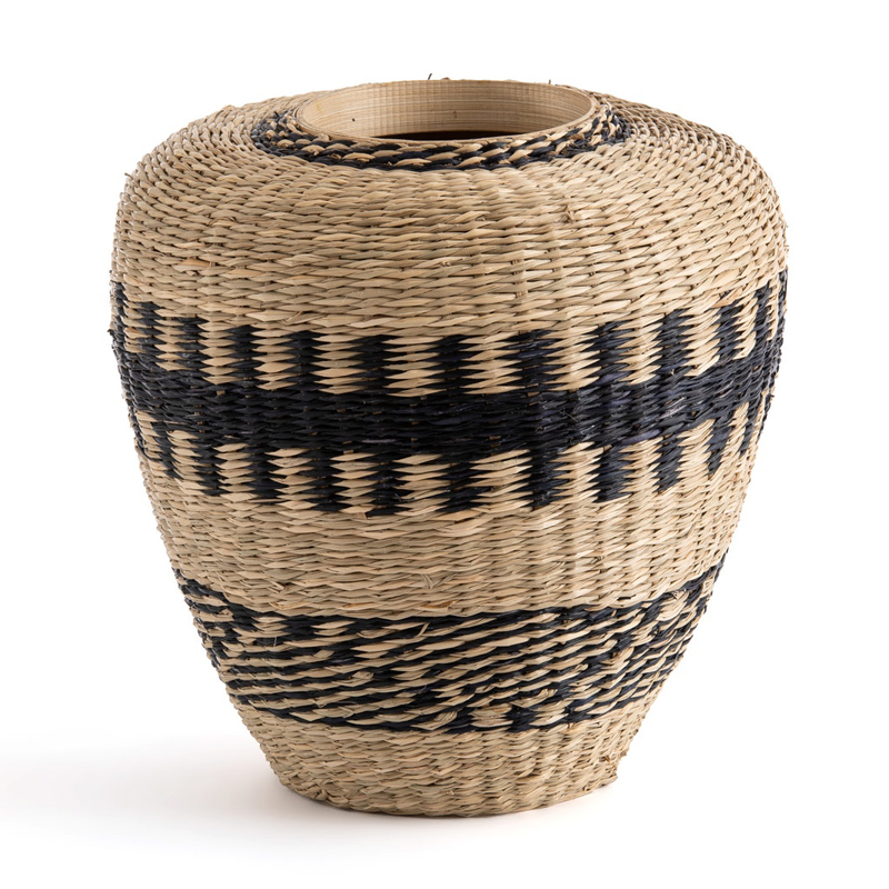 Ваза Wicker Vase with Bamboo and Herbarium  в Сочи | Loft Concept 