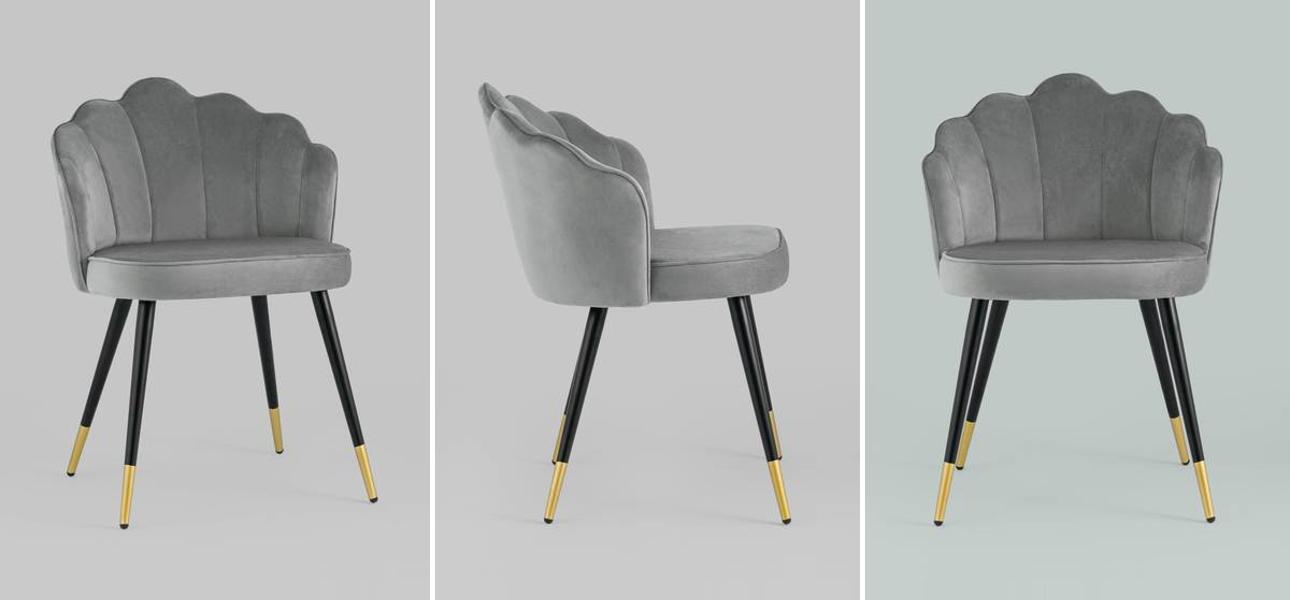 Стул Bristol Chair Серый Цвет - фото