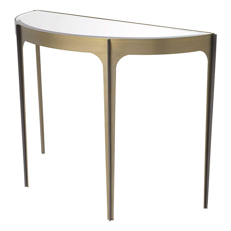 Консоль Eichholtz Console Table Artemisa Brass Латунь Зеркало в Сочи | Loft Concept 