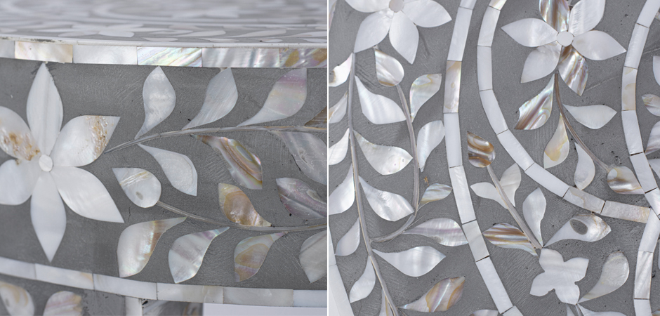 Столик MOTHER OF PERAL INLAY STOOL Столик MOTHER OF PERAL INLAY STOOL - Loft-Concept в Сочи