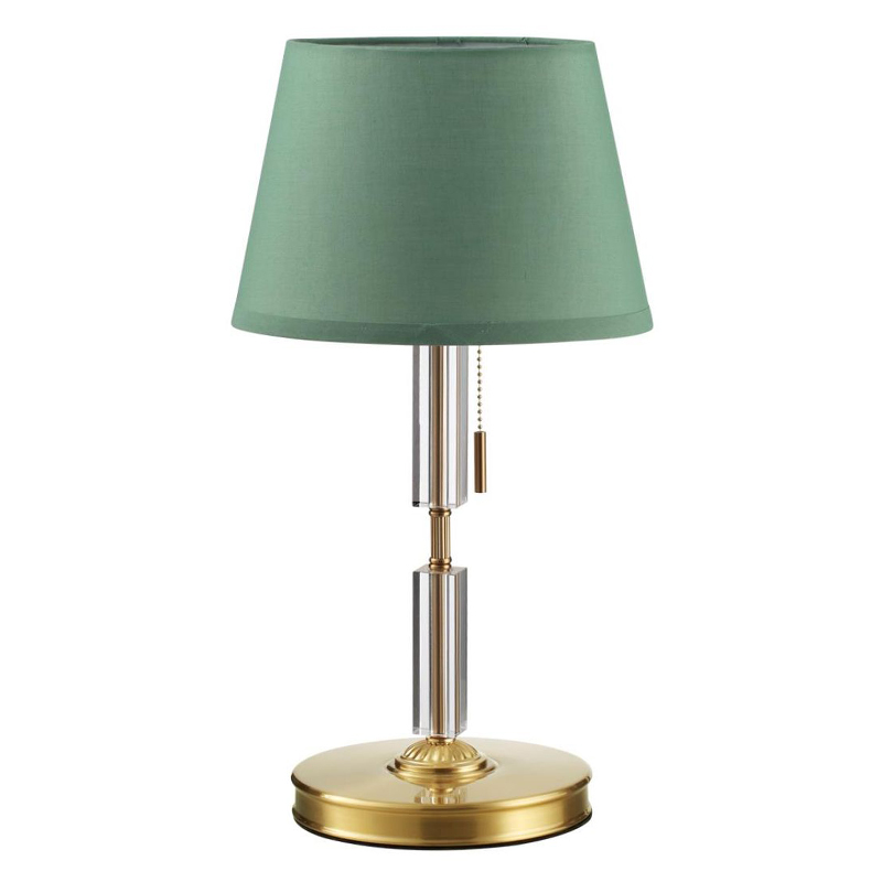 Настольная лампа Ramona Green Table Lamp Бронза Зеленый в Сочи | Loft Concept 