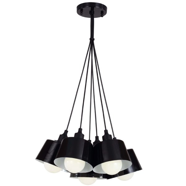 Люстра Compact Pendant Black Черный в Сочи | Loft Concept 