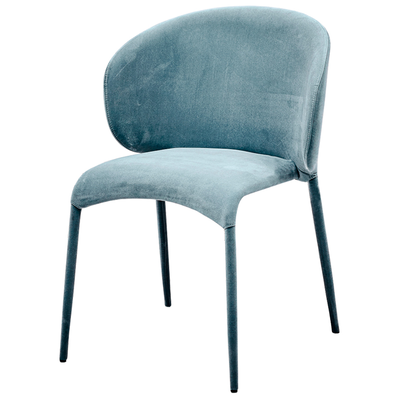 Стул Caroline Stool Pastel Blue Голубой пастельный в Сочи | Loft Concept 