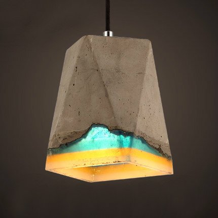 Подвесной светильник Art Concrete Pendant №8 Серый в Сочи | Loft Concept 