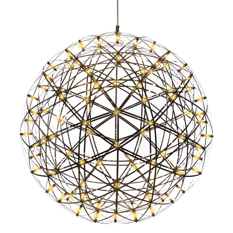 Люстра Moooi 3D Sphere Yellow lamp L Хром в Сочи | Loft Concept 