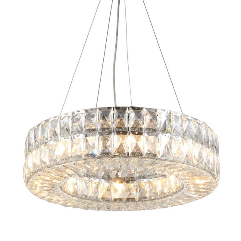 Люстра Crystal Regena Silver Chandelier Прозрачный Хром в Сочи | Loft Concept 