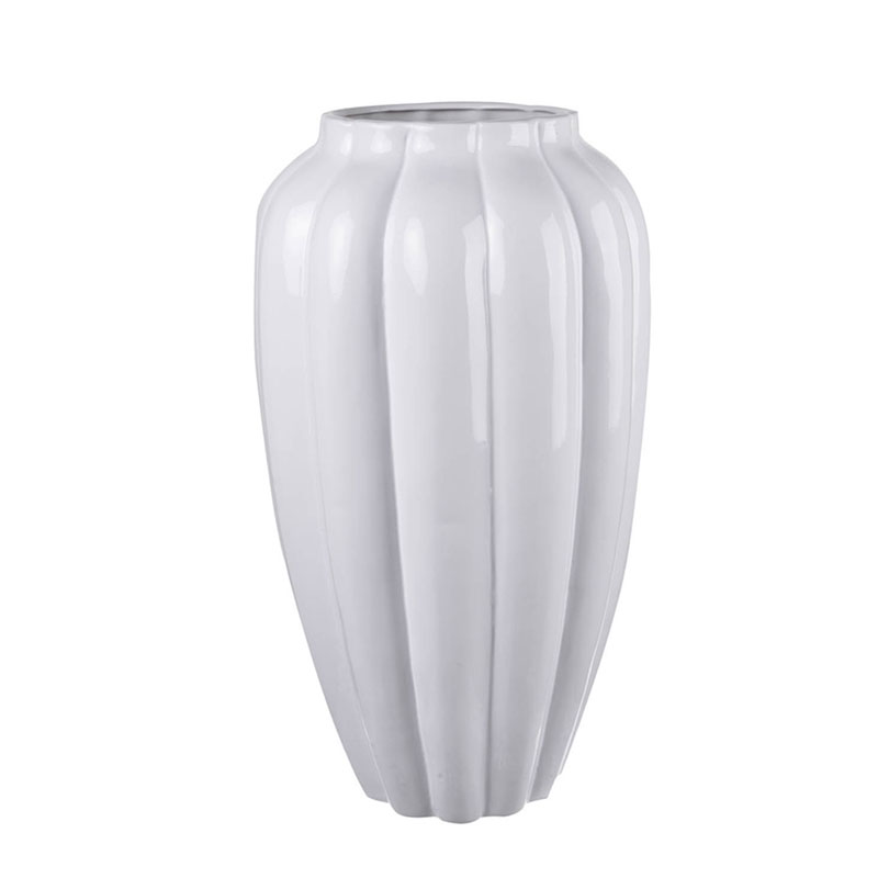 Ваза Carambola Vase white high Белый в Сочи | Loft Concept 