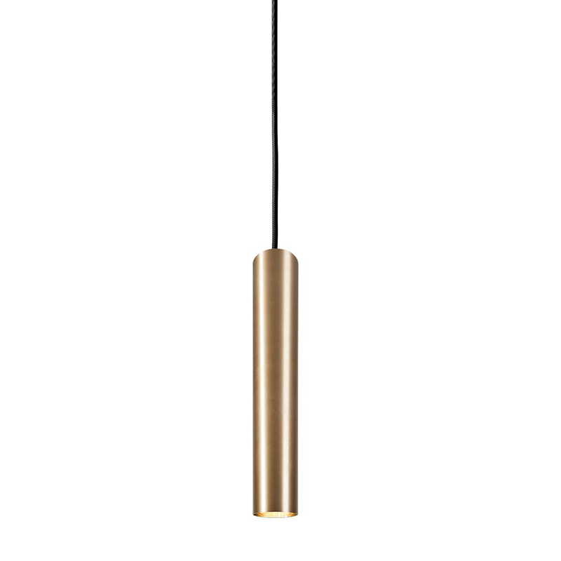 Подвесной светильник Luis Trumpet Tube Brass Lamp 40 Латунь в Сочи | Loft Concept 