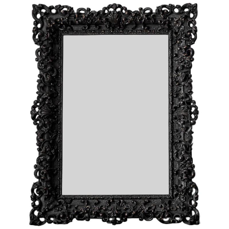 Зеркало Leeuw Mirror Black Винтажный черный в Сочи | Loft Concept 