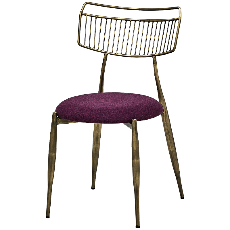 Стул Sim Stool Лиловый Бронза в Сочи | Loft Concept 