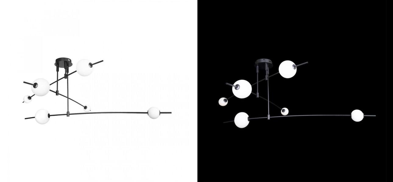 Люстра Balance Beads Libra 60 см - фото