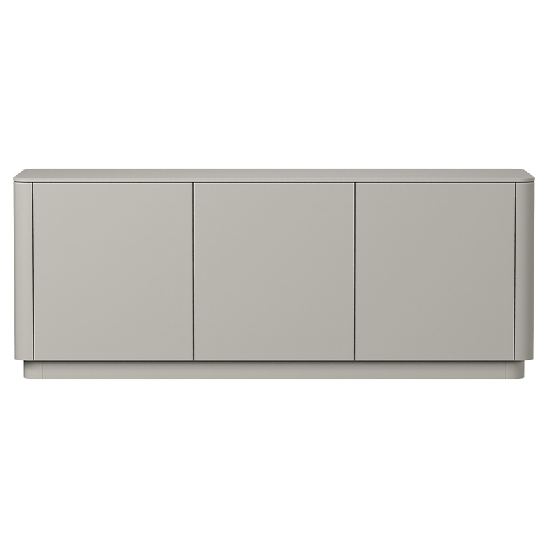 Тумба серо-бежевая с 3-мя дверцами Tammi  Бежево-серый в Сочи | Loft Concept 