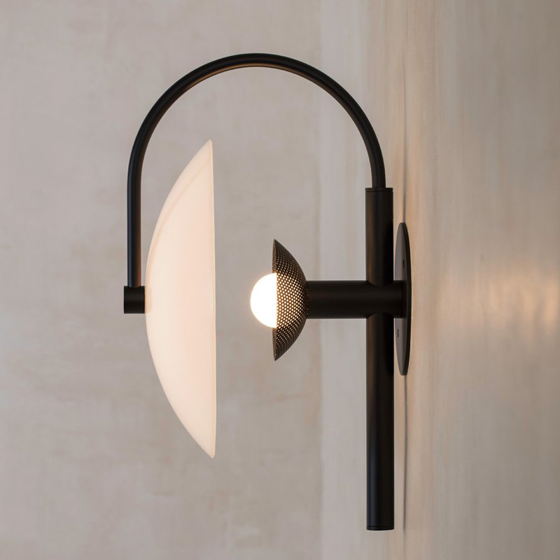 Бра Aperture Wall lamp Белый Черный в Сочи | Loft Concept 