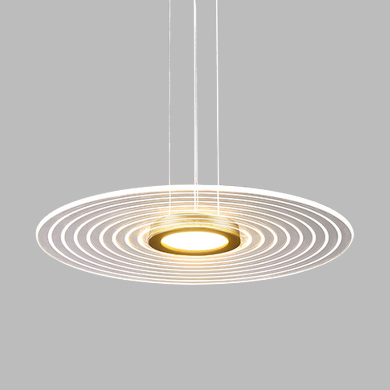 Люстра Glass Disc Chandelier Прозрачное Стекло Золотой в Сочи | Loft Concept 