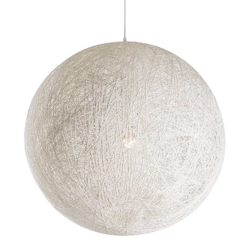 Подвесной светильник Moooi Thread Papier Mache Lamp white Белый в Сочи | Loft Concept 