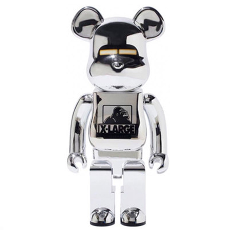 Статуэтка Bearbrick Chrome X-Large Темный хром в Сочи | Loft Concept 