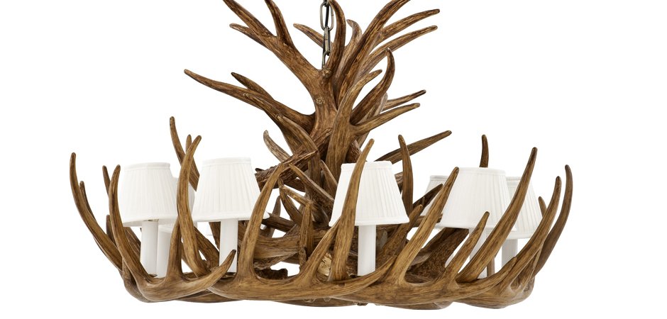 Люстра Eichholtz Chandelier Horn Highlands - Loft-Concept в Сочи