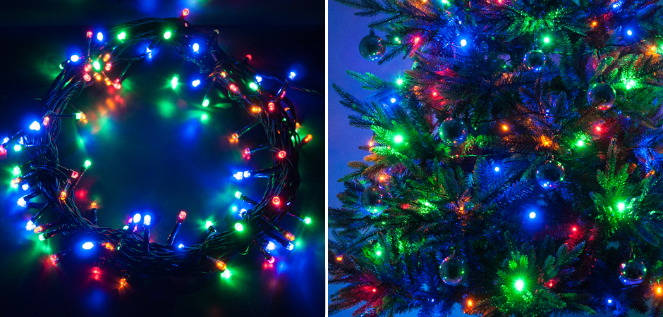 Интерьерная Гирлянда Цветные диоды - Loft-Concept в Сочи