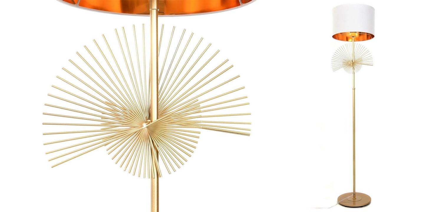 Торшер Genoveva Floor lamp white - фото