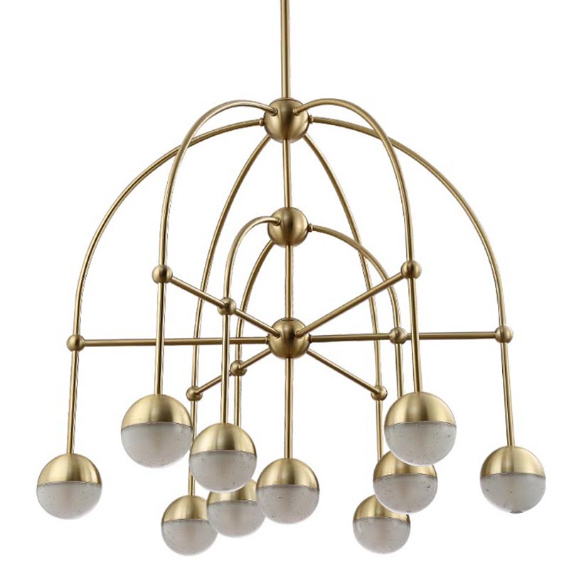 Люстра Heidy Bronze Chandelier 10 Бронза в Сочи | Loft Concept 