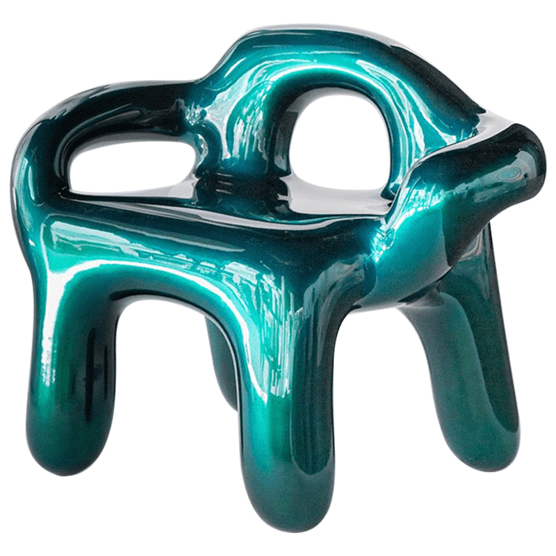 Кресло Emerald Metallica Shine Armchair Изумрудный Зеленый в Сочи | Loft Concept 