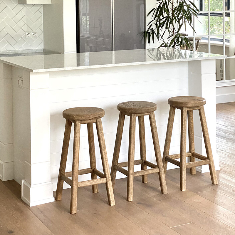 Барный табурет Den Bar Stool Древесина в Сочи | Loft Concept 