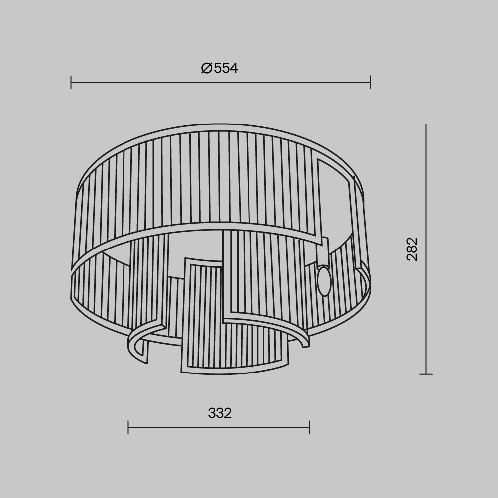 Потолочный светильник Frame Е14 в Сочи