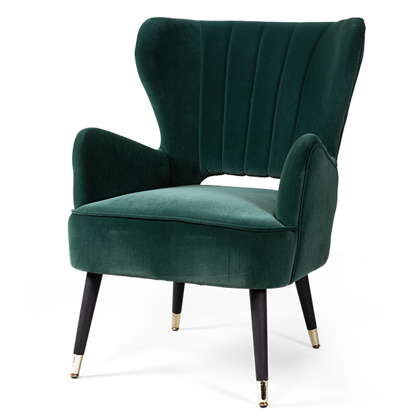 Кресло Flice ArmChair green Малахит (зеленый) в Сочи | Loft Concept 