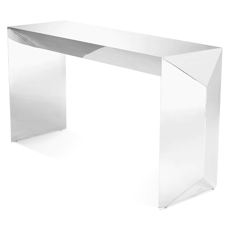 Консоль Eichholtz Console Table Carlow Хром в Сочи | Loft Concept 