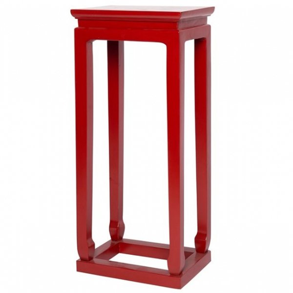 Приставной столик Chinese Side Table Red Красный в Сочи | Loft Concept 