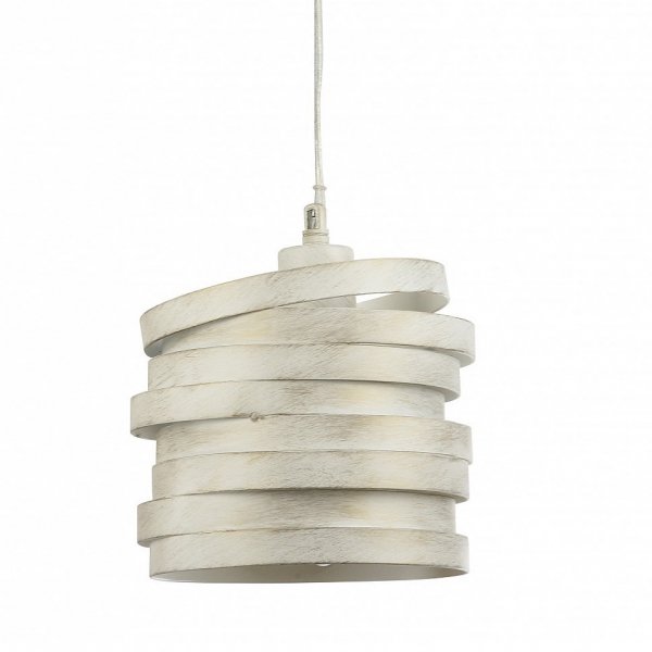 Подвесной светильник Loft Rusty Ring Pendant White Белый в Сочи | Loft Concept 