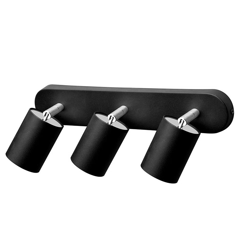 Бра Celis Spot Wall Lamp Trio black Черный в Сочи | Loft Concept 