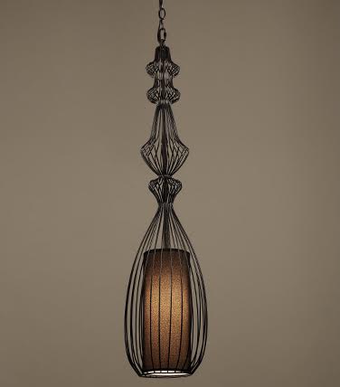 Подвесной светильник Wire Dream Pendant 1 Черный в Сочи | Loft Concept 