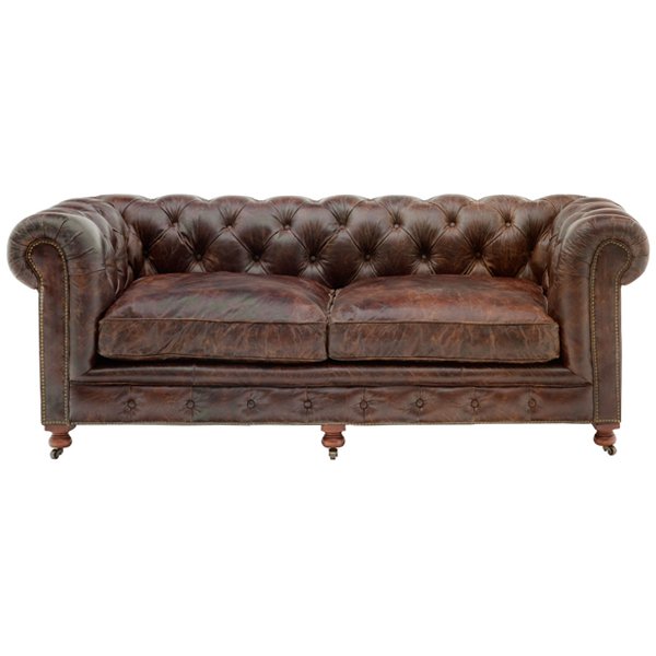 Диван Chesterfield Rebel Sofa Andrew Martin Коричневый в Сочи | Loft Concept 