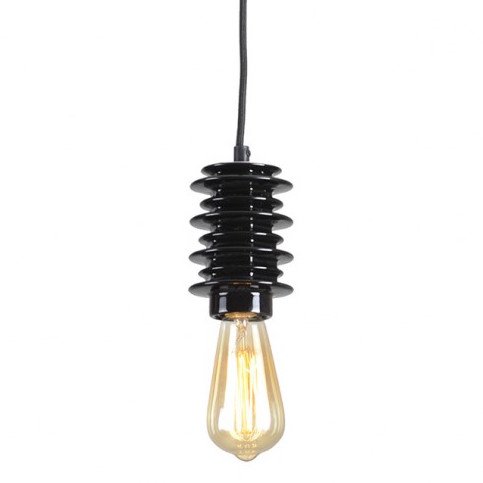 Подвесной светильник Insulator Pendant Black Черный в Сочи | Loft Concept 