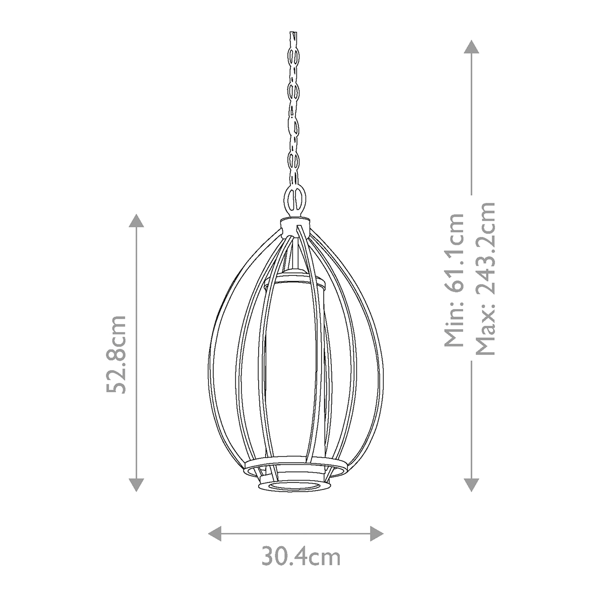 Подвесной светильник овальной формы с цилиндрическим плафоном в цвете сусальное серебро Kichler в Сочи