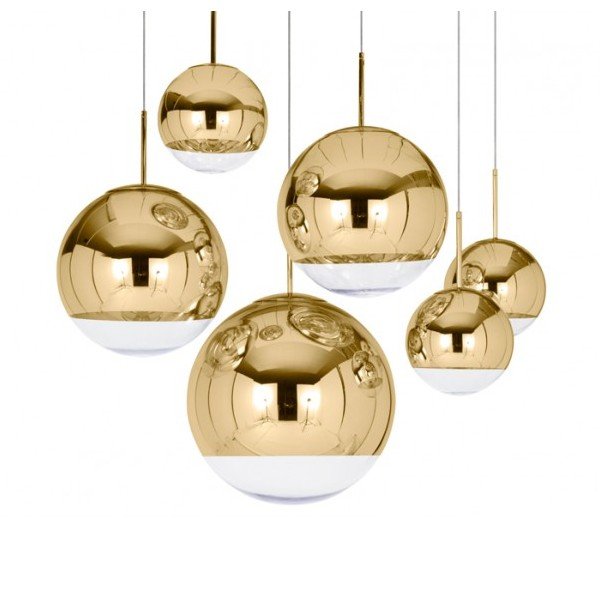 Подвесной светильник Mirror Ball Gold Золотой в Сочи | Loft Concept 