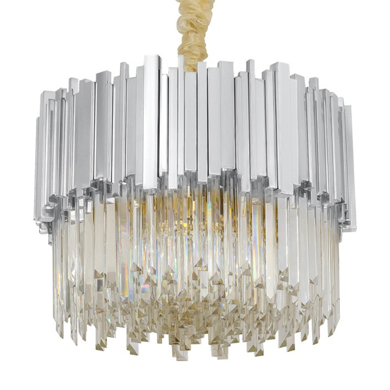 Круглая люстра Luxxu Modern Cascade Chandelier Silver Metal Glass 40 Прозрачное Стекло Серебряный Круглая люстра Luxxu Modern Cascade Chandelier Silver Metal Glass 40 Прозрачное Стекло Серебряный в Сочи | Loft Concept