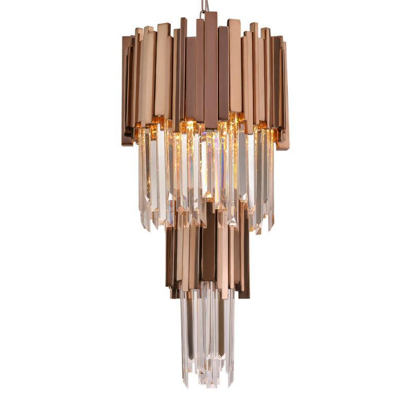 Люстра многоярусная Luxxu Modern Cascade Chandelier Bronze Metal Glass 35 Бронза Прозрачное Стекло Люстра многоярусная Luxxu Modern Cascade Chandelier Bronze Metal Glass 35 Бронза Прозрачное Стекло в Сочи | Loft Concept